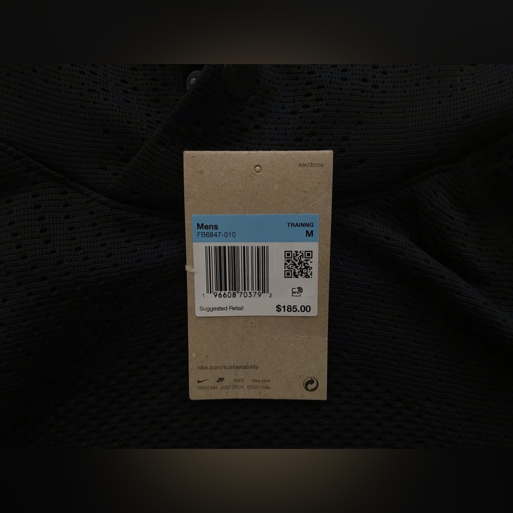 Size Medium Mens Nike Therma-FIT ADV A.P.S Training Gym Hoodie Black FB6847-010 - Picture 6 of 8